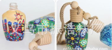 汽車軟陶瓶飾品 點綴車廂的香氣與藝術(shù)